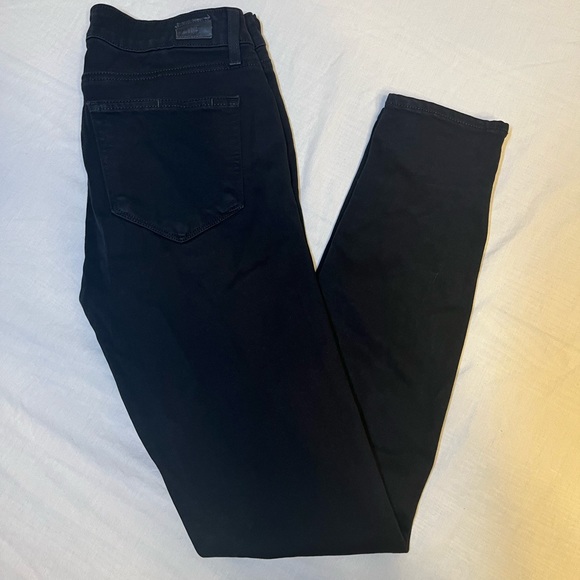 Paige Verdugo Ultra Skinny - Black Shadow Jeans Size 28 made in USA - Picture 11 of 11